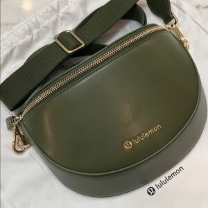 lululemon athletica Forest Green Crossbody Bag